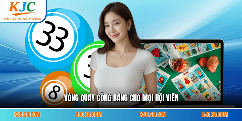 Vòng quay công bằng cho mọi hội viên